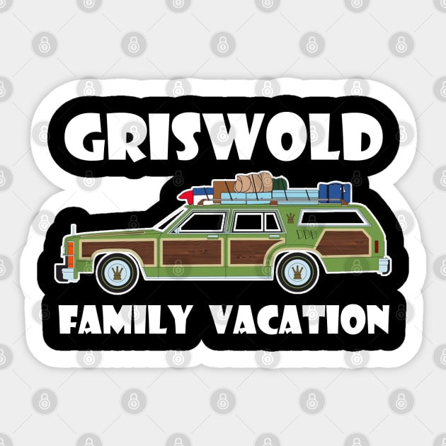 Griswold Family Vacation Sticker by RetroZest
